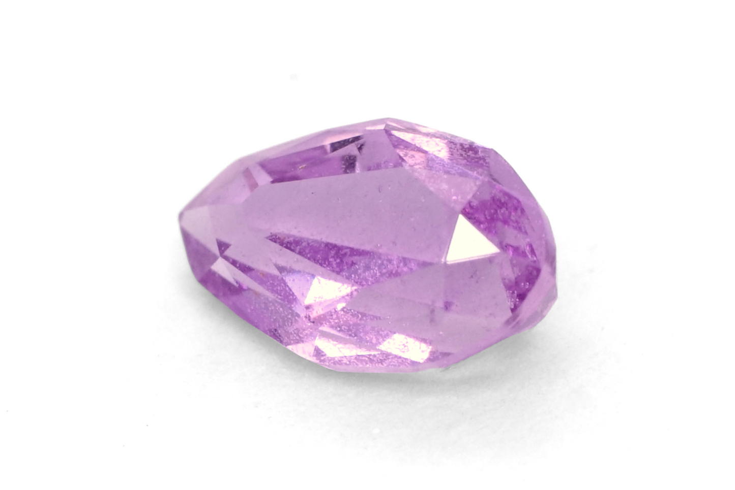 1.06 carats pink Sapphire - pear shape