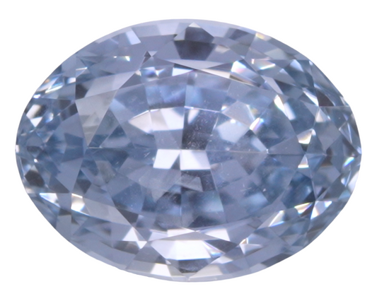 1.27 carats Blue Montana sapphire - oval shape