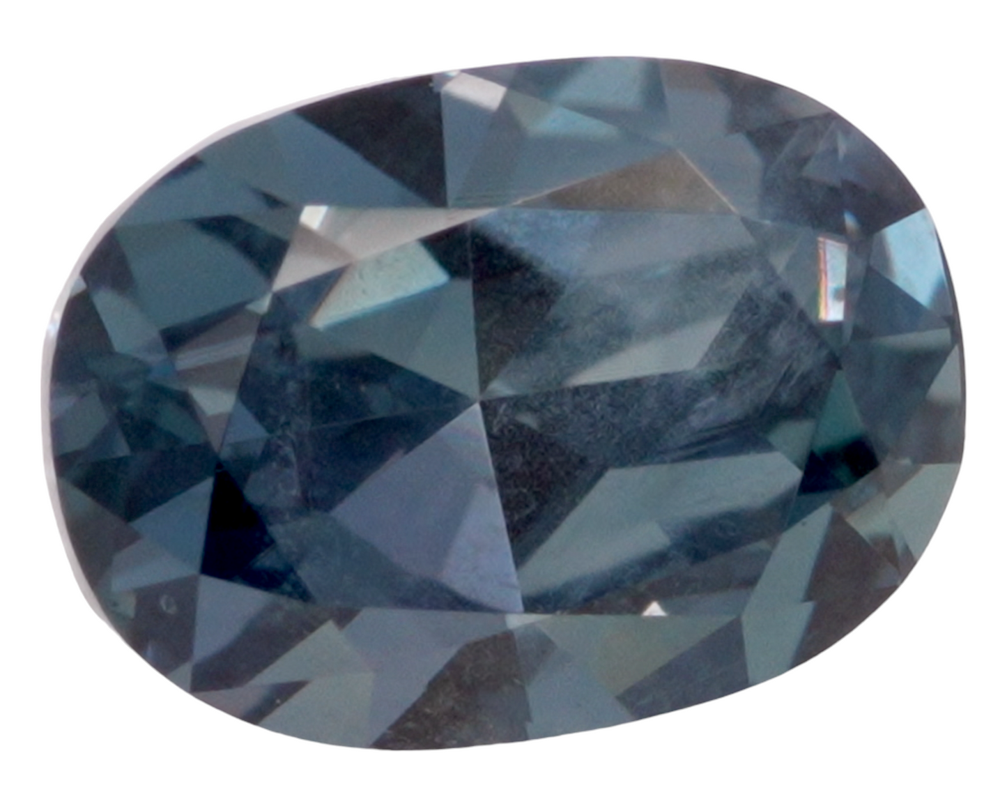 1.29 carats teal Montana Sapphire - cushion shape