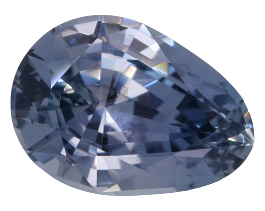 1.31 carats Blue Montana sapphire - pear shape