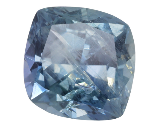 2.46 Teal Montana sapphire - shield shape