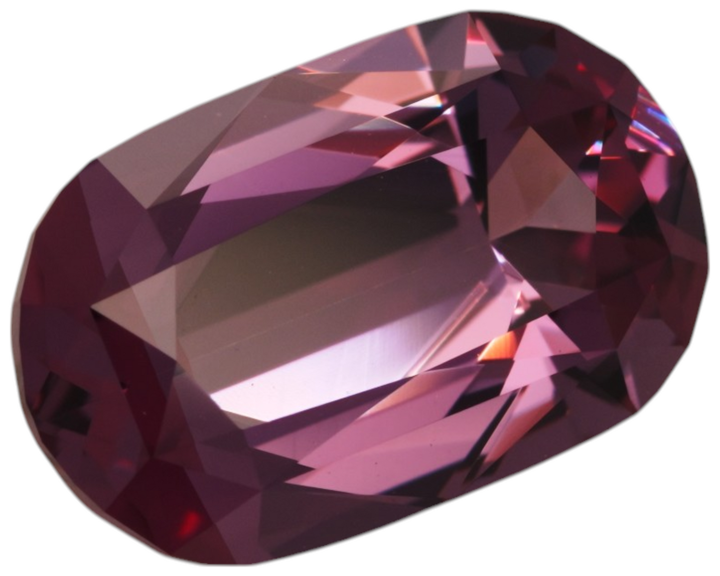 4.42 carats Dragon Garnet - lozenge shape