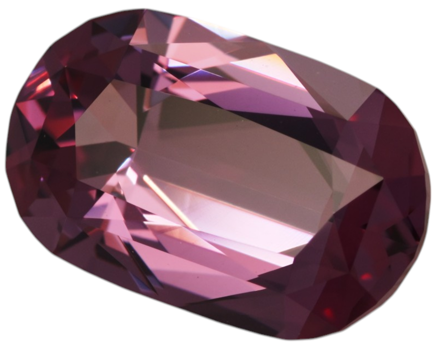 4.42 carats Dragon Garnet - lozenge shape